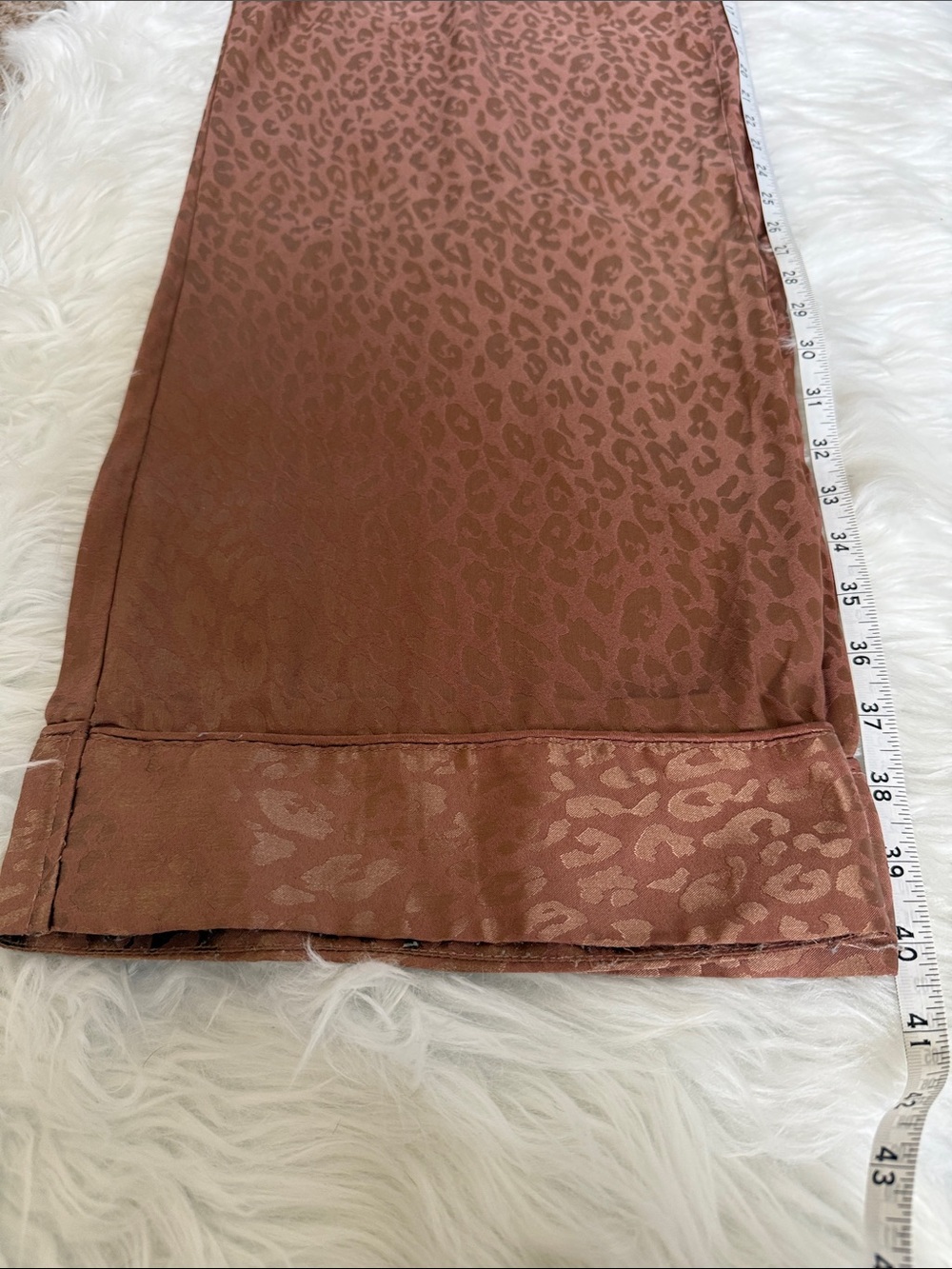 Show Me Your Mumu Leopard Pajama Pants XL Brown Lounge Sleepwear - Picture 7 of 7